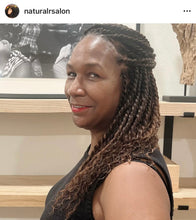 Load image into Gallery viewer, Wildflower Nature Curl for Two Strand Twist Extensions - Sold by the oz - (6oz needed to complete style) (Qty 1 = 1 oz)